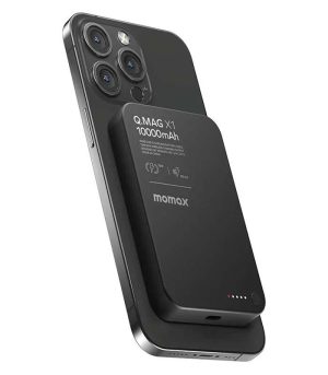 پاوربانک مومکس مدل QMAG X1 ظرفیت 10000 میلی آمپر ساعت - تصویر 3