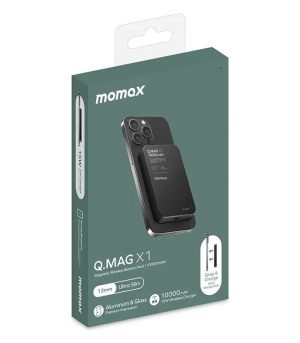 پاوربانک مومکس مدل QMAG X1 ظرفیت 10000 میلی آمپر ساعت - تصویر 6