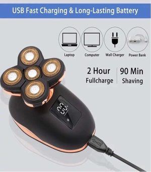 ست ماشین اصلاح موی سر و صورت و بدن روزیا پرو مدل HT986 - تصویر 8