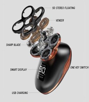 ست ماشین اصلاح موی سر و صورت و بدن روزیا پرو مدل HT986 - تصویر 2