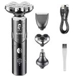 ست ماشین اصلاح موی صورت و بدن کیمی مدل KM-2193