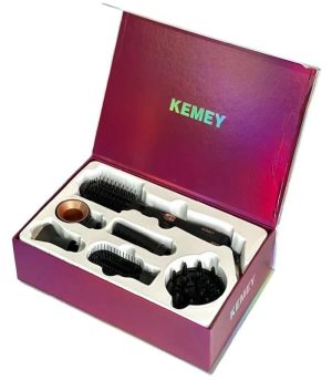 سشوار برس دار حالت دهنده همه کاره کیمی مدل KM-9205 - تصویر 8