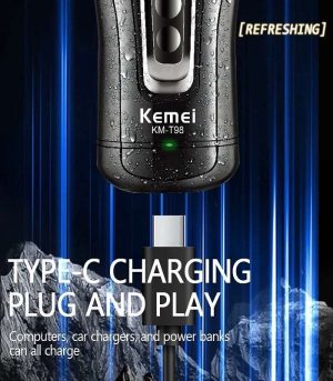 شیور و ماشین اصلاح صفرزن کیمی مدل KM-T98 - تصویر 3