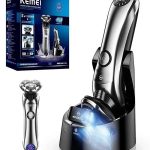 ماشین اصلاح 3تیغه و ریش تراش با قابلیت استریل کیمی مدل KM-1716