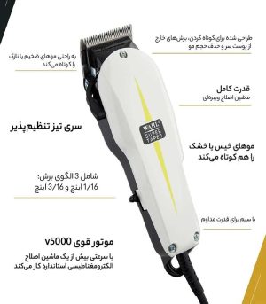 ماشین اصلاح اصلی وال Super Taper ساخت USA - تصویر 5