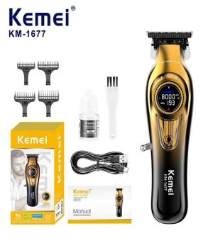 ماشین اصلاح خط زن و صفر زن کیمی مدل KM-1677 - تصویر 2