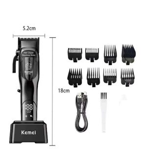 ماشین اصلاح موی سر و صورت کیمی مدل KM-1766 - تصویر 2