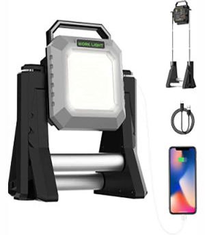 پروژکتور حرفه ای پایه دار با قابلیت نور دهی خیلی بالا multifunctional work light