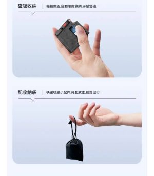 میکروفون دو کاربر اصل حرفه ای دکمه بی سیم TOKQI H01 - تصویر 4