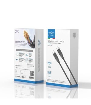 کابل شارژ بریو مدل BRAVE BDC-46 Type C to Type C - تصویر 2