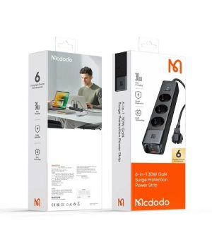 محافظ، چندراهی برق و شارژر مک دودو مدل Mcdodo CH-062 - تصویر 3