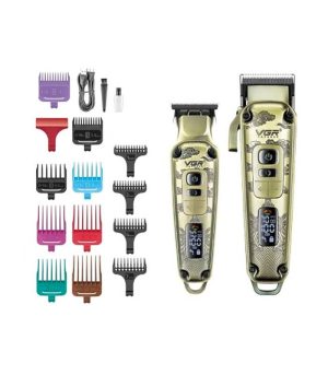 ماشین اصلاح موی سر و صورت وی جی ار مدل V-643 - تصویر 2