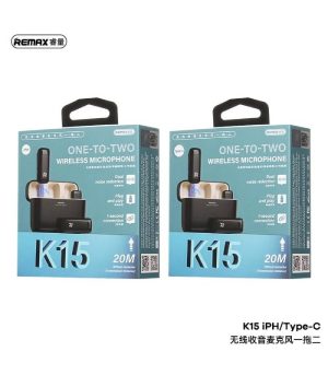 میکروفن بی سیم ریمکس مدل K15 - تصویر 2