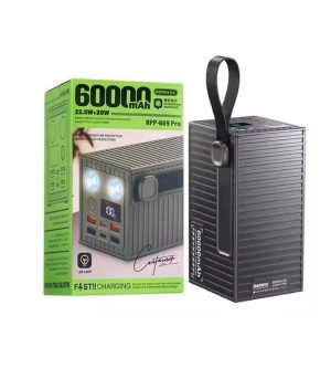 پاوربانک ریمکس مدل RPP-609 PRO ظرفیت 60000 میلی آمپر ساعت - تصویر 3
