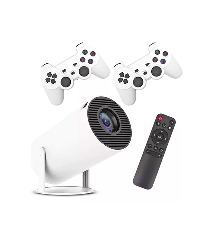 ویدیو پروژکتور هوشمند مدل p30MAX به همراه دسته بازی
