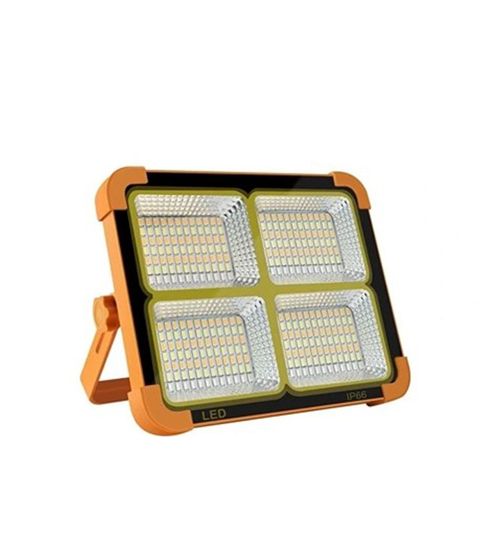 چراغ پروژکتور خورشیدی مدل HG-D08 با پاوربانک