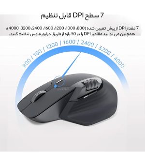 ماوس گیمینگ بی سیم رپو RAPOO مدل MT760 (اصل) - تصویر 9