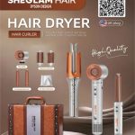پک سشوار چندکاره شیگلم 2000 وات همراه کرلی شیگلم مدل Dyson Design با موتور BLDC