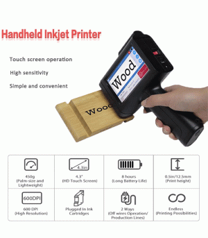 چابگر جوهر افشان حرفه ای Mini Smart Mobile Wireless Portable Handheld Inkjet Printer - تصویر 3