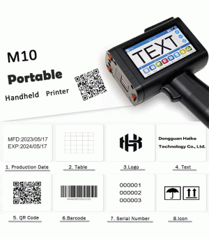 چابگر جوهر افشان حرفه ای Mini Smart Mobile Wireless Portable Handheld Inkjet Printer - تصویر 4