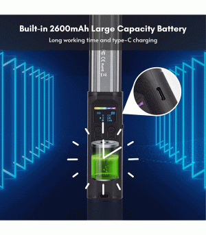 نور ثابت و RGB دستی برند Andoer مدل W150RGB-II - تصویر 3