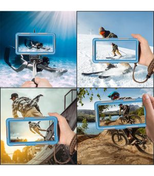 کاور ضد اب و غواصی حرفه ای موبایل ShellBox Case Diving Case - تصویر 4