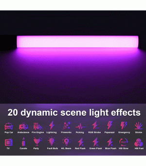 نور ثابت و RGB دستی برند Andoer مدل W150RGB-II - تصویر 2