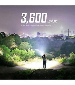 چراغ قوه ایمالنت IMALENT مدل BL50 حرفه ای LED با ۳۶۰۰ لومن - تصویر 4