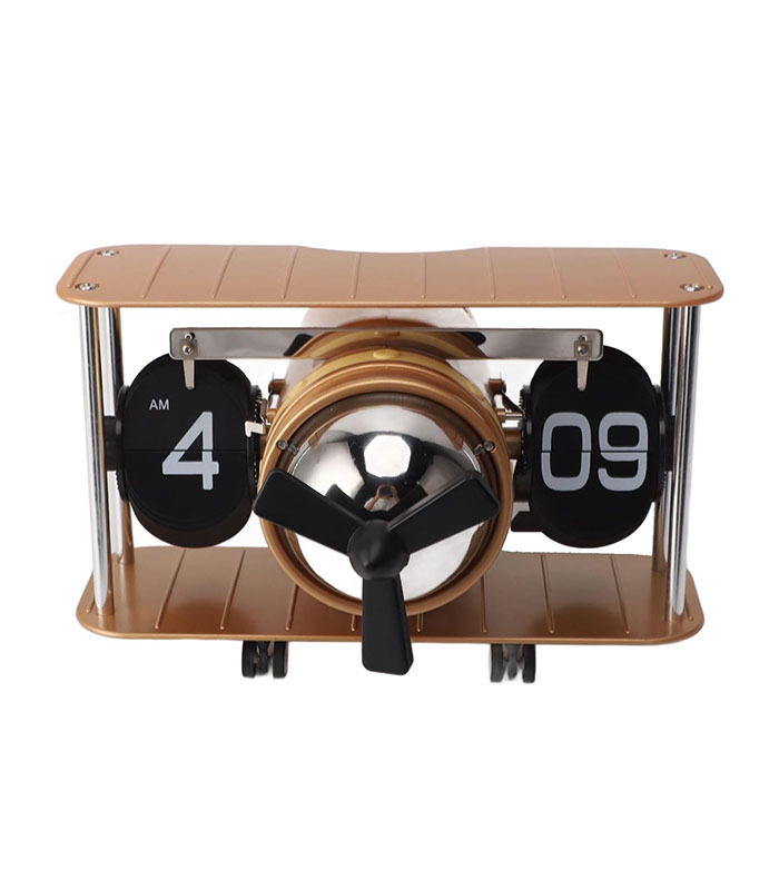 ساعت ورقه ای طرح هواپیما مدل Flip Clock Airplane