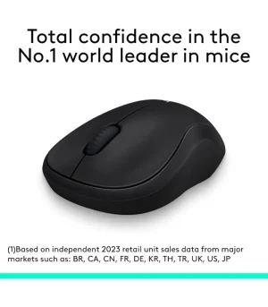 ماوس لاجیتک LOGITECH مدل M185 بی‌سیم (اصل) - تصویر 2