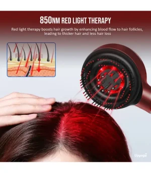 ماساژور سر مدل XYT-0801 با قابلیت افزودن روغن یا مواد تقویت کننده - تصویر 3